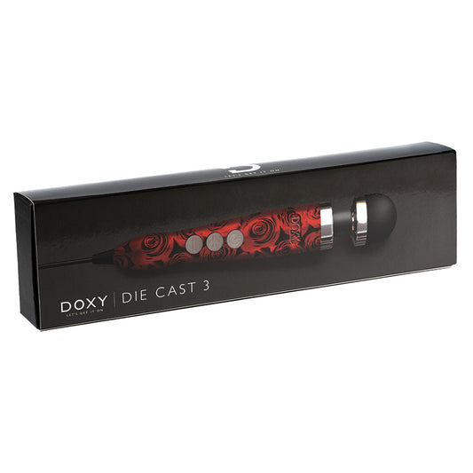 Doxy Die Cast 3 Wand Massager - Roses