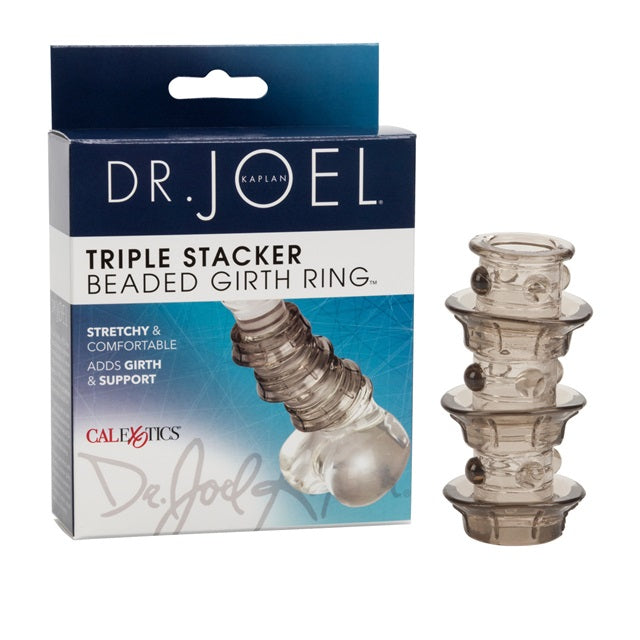 Dr. Joel Kaplan Triple Stacker Beaded Girth Ring