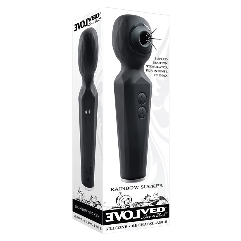 Evolved-Rainbow-Sucker-Rechargeable-Vibrator