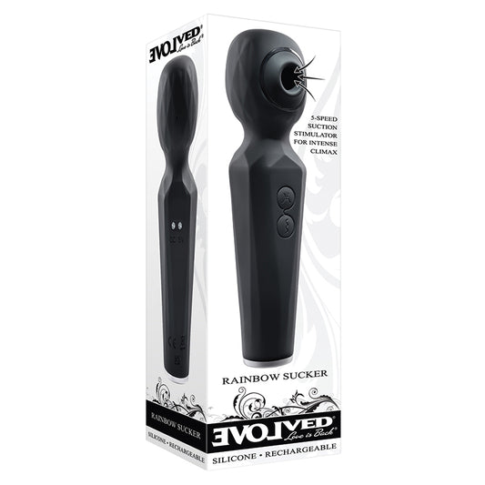Evolved-Rainbow-Sucker-Rechargeable-Vibrator