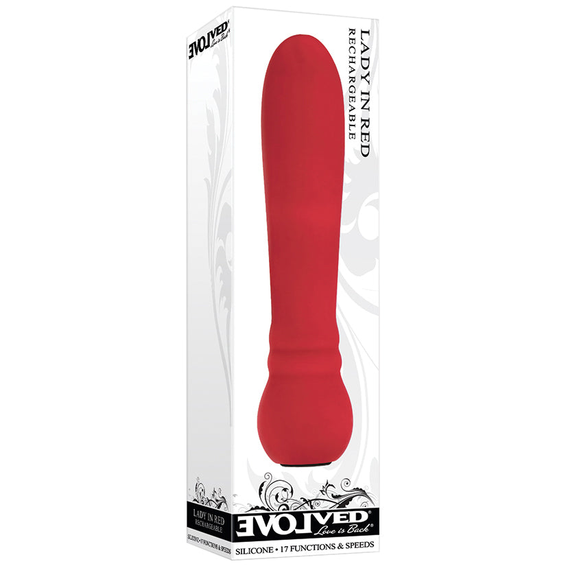 Evolved-Lady-In-Red-Rechargeable-Bullet