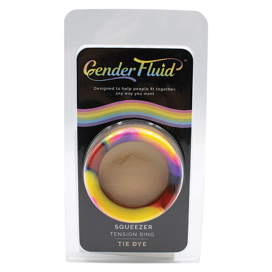 Gender Fluid Squeezer Tension Ring - Tie Dye