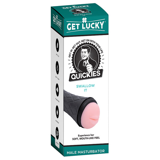 Get Lucky Quickies Swallow It Stroker