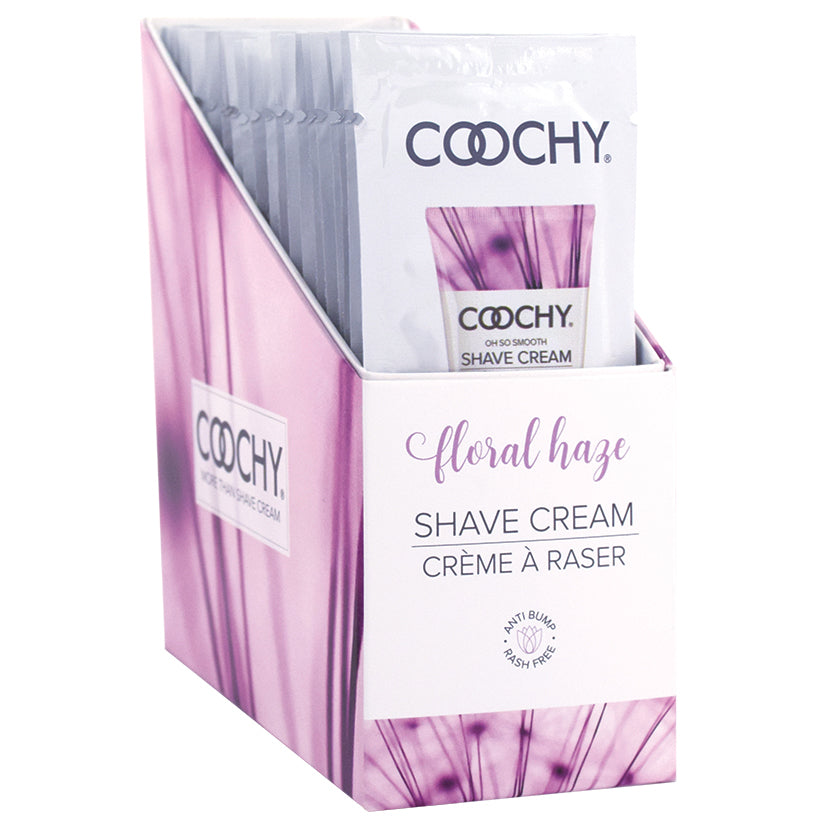 Coochy-Oh-So-Smooth-Shave-Cream-Floral-Haze-05oz-24-Pack