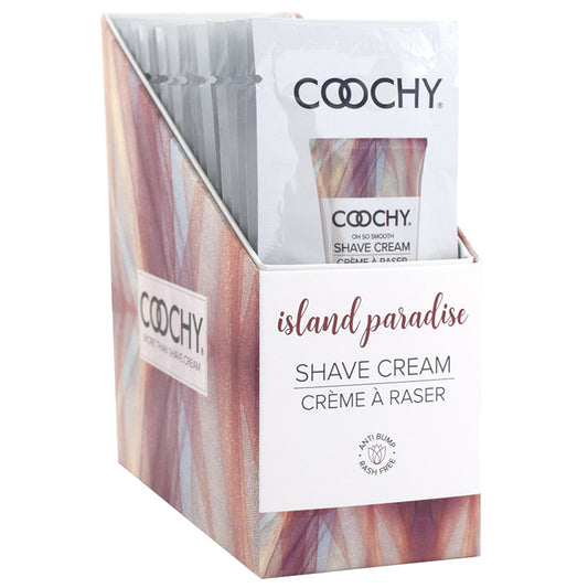 Coochy-Oh-So-Smooth-Shave-Cream-Island-Paradise-05oz-24-Pack