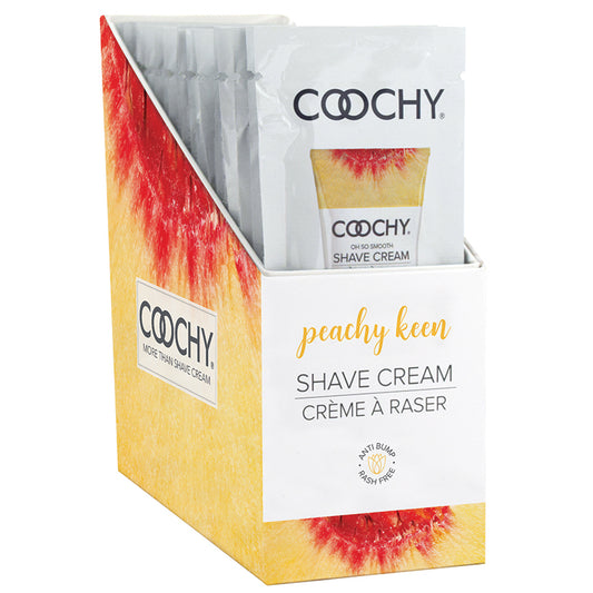 Coochy-Oh-So-Smooth-Shave-Cream-Peachy-Keen-05oz-24-Pack