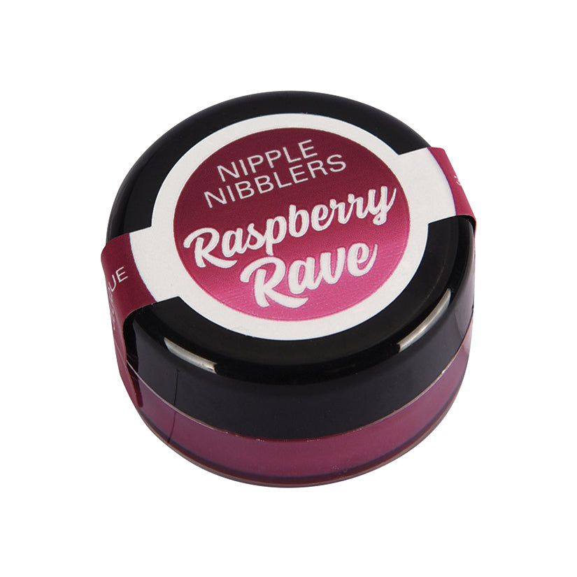 Jelique-Nipple-Nibblers-Cool-Tingle-Balm-Raspberry-Rave-Bulk-Pack-144Pcs-3g