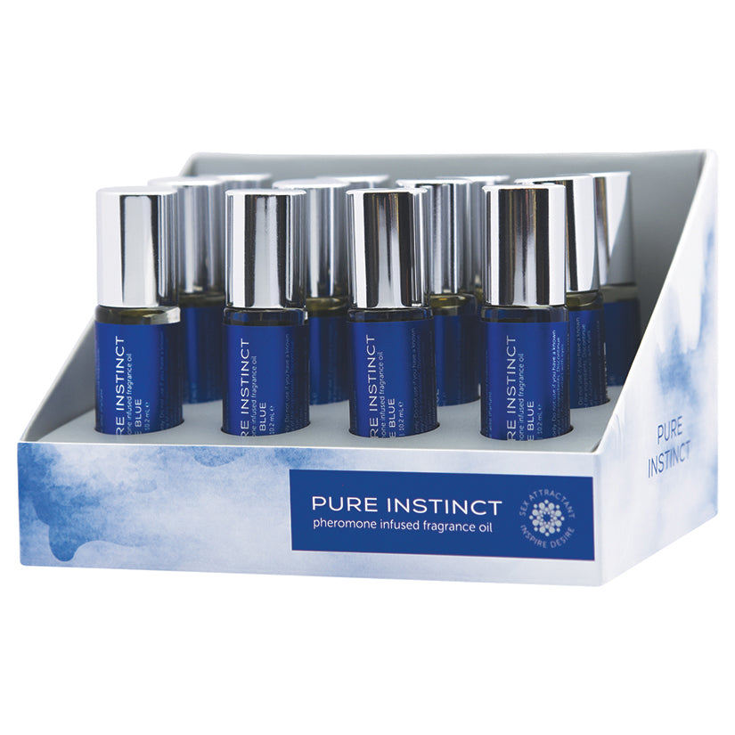 Pure-Instinct-Pheromone-Oil-True-Blue-Roll-On-Display-of-12