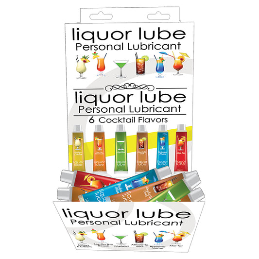 Liquor Lube Personal Lubricant - 10ml (72 Pack)
