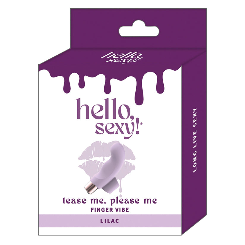 Hello Sexy Tease Me Please Me Finger Vibe - Lilac