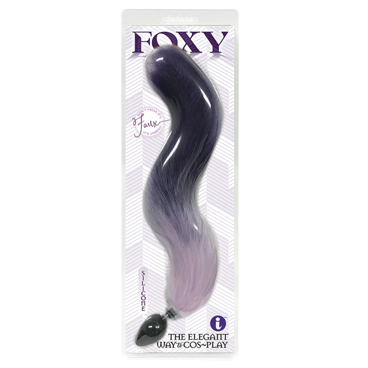 Icon Brands - Foxy Tail Butt Plug - Purple