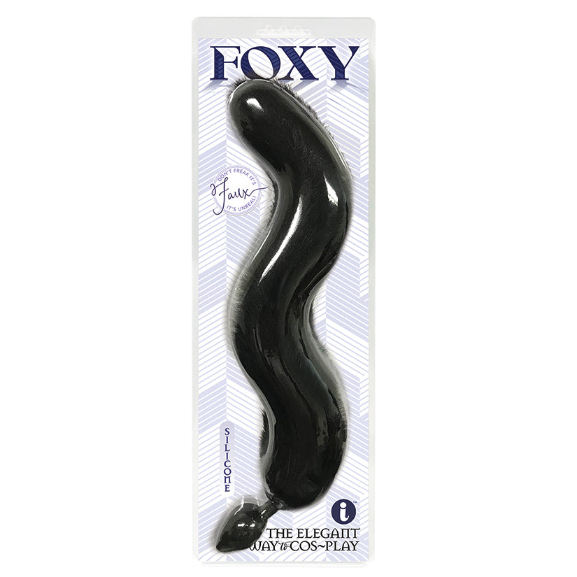 Icon Brands - Foxy Tail Butt Plug - Black