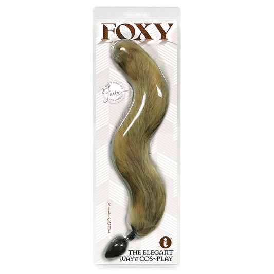 Icon Brands - Foxy Tail Butt Plug - Gold