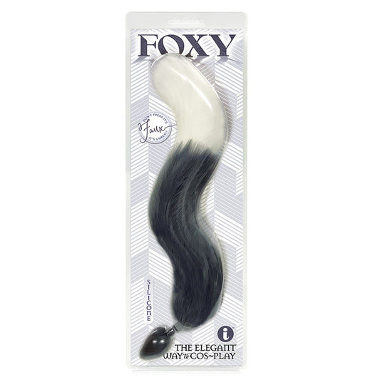 Icon Brands - Foxy Tail Butt Plug - Silver