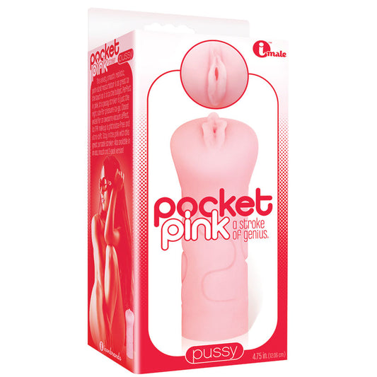 Icon Brands - Pocket Pink Mini Masturbator - Pussy