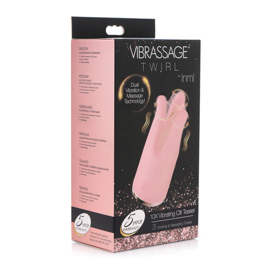 Inmi Vibrassage Twirl 10X Vibrating Clit Teaser