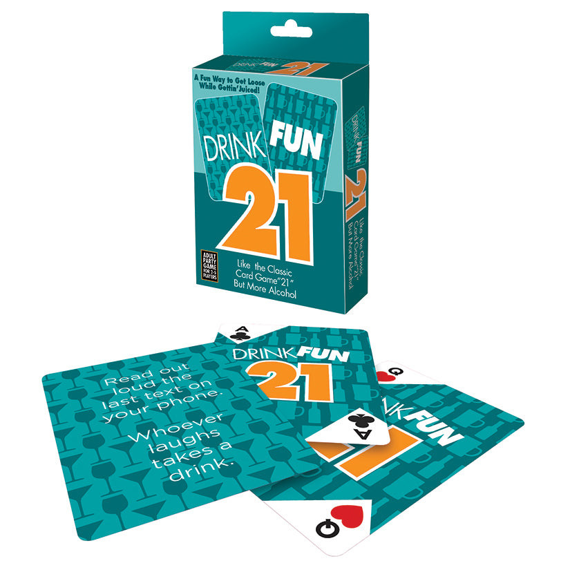 Drink Fun 21 - Drinking Blackjack Style Card Game for Adults
