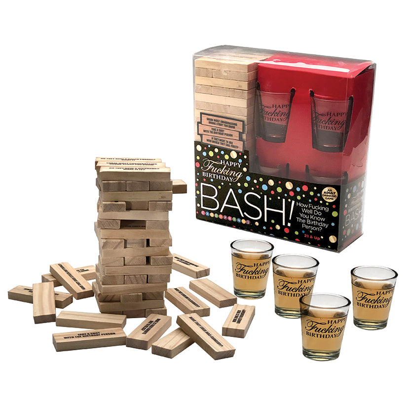 Happy Fucking Birthday Bash - Tower Drinking Game