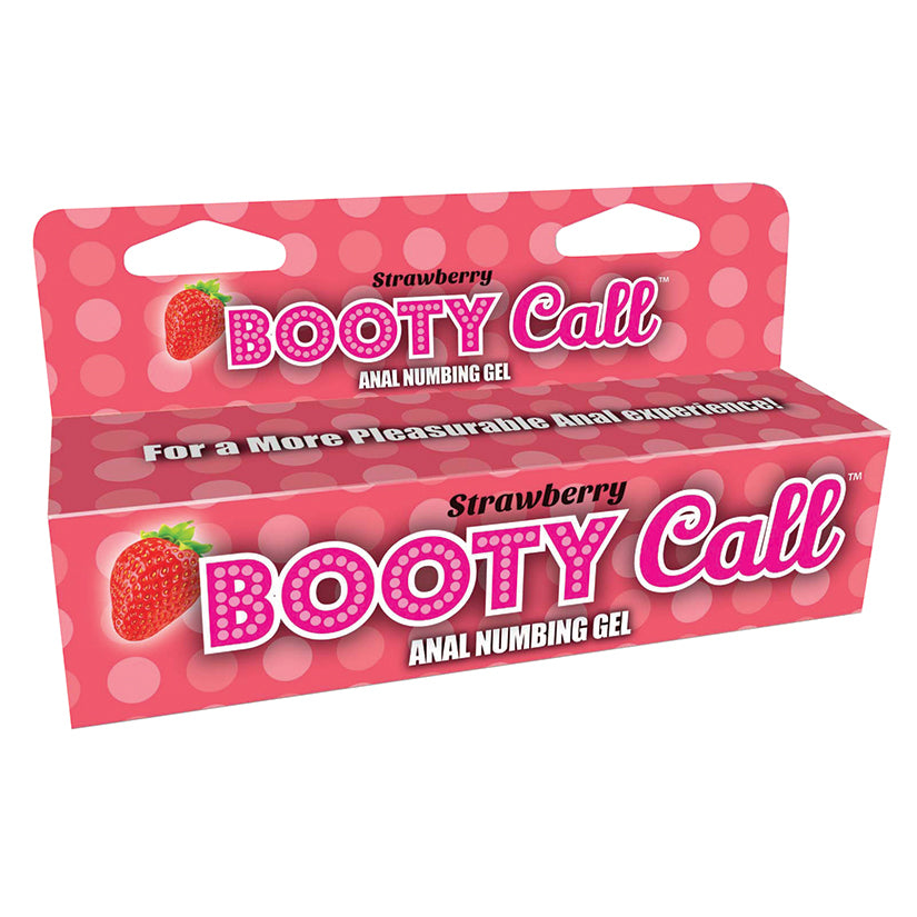 Booty Call Anal Numbing Gel - Strawberry 1.5oz