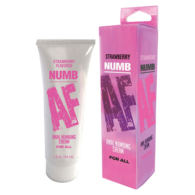 Numb AF Anal Numbing Cream - Strawberry 1.5oz
