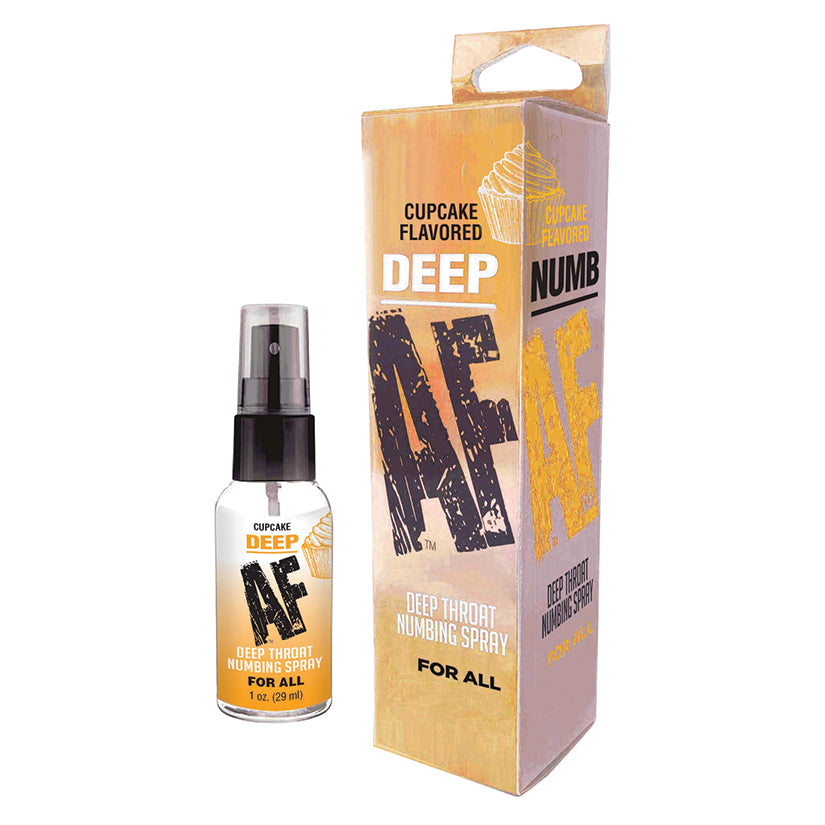 Deep AF Deep Throat Spray - Cupcake 1oz