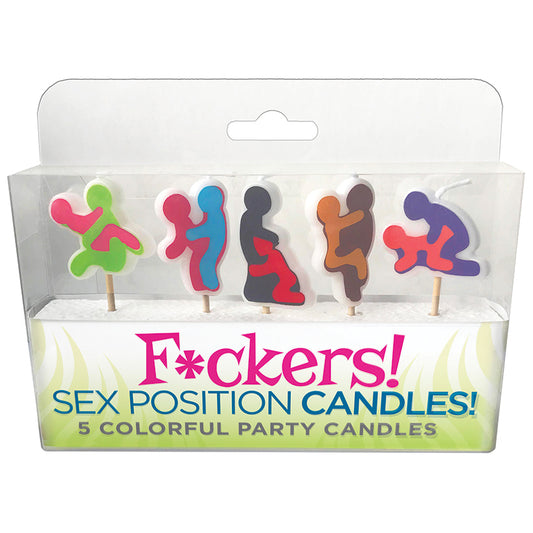 Fuckers Sex Position Candles (5 Pack)