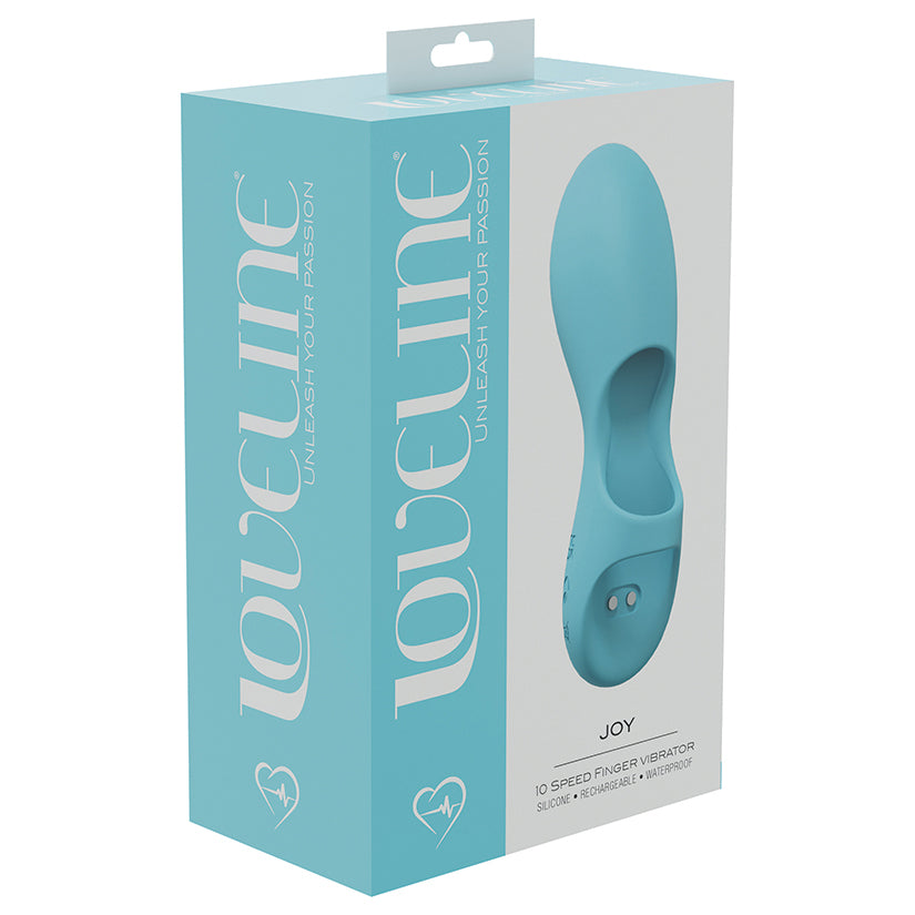 Loveline Joy 10 Speed Finger Vibe - Blue
