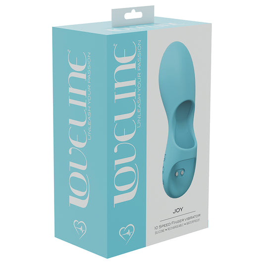 Loveline Joy 10 Speed Finger Vibe - Blue