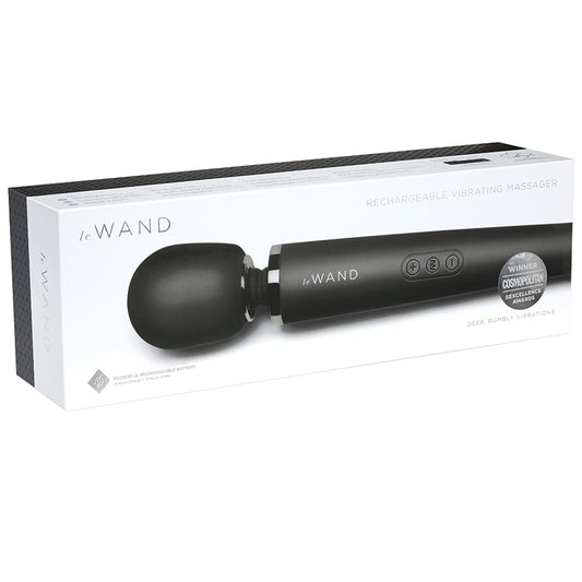 Le-Wand-Rechargeable-Vibrating-Massager-Black