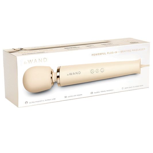 Le-Wand-Plug-In-Vibrating-Massager-Cream