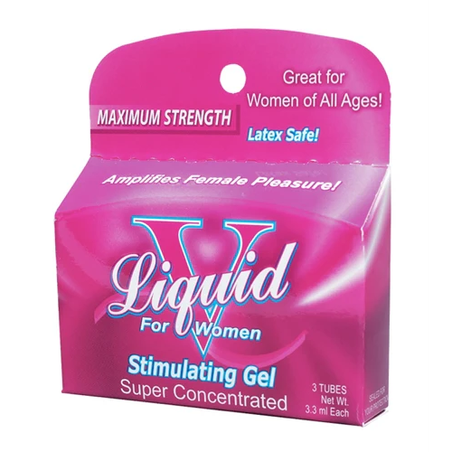Liquid V For Women Stimulating Gel (3 Pack)