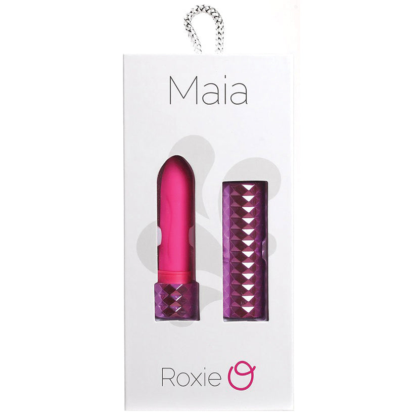 Maia-ROXIE-Crystal-Gems-Rechargeable-Lipstick-Bullet-Vibrator