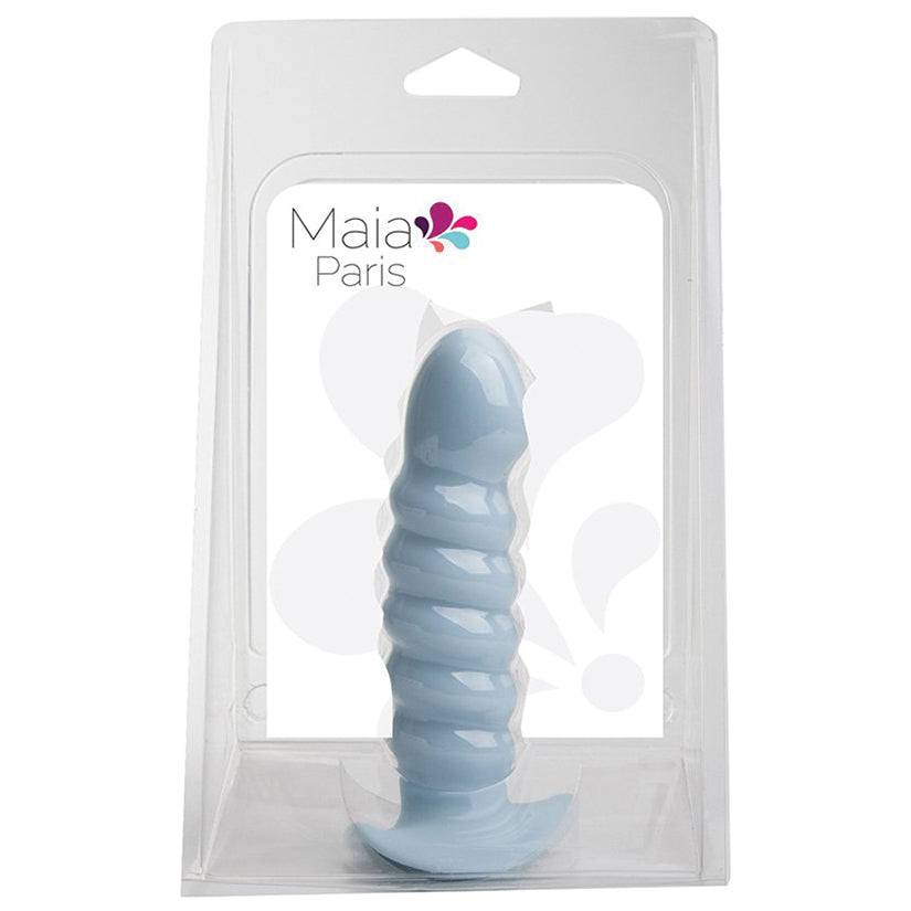 Maia-Paris-Silicone-Ribbed-Dong-Blue-6