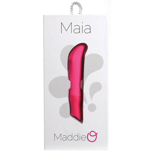 Maia-MADDIE-Rechargeable-Silicone-10-Function-G-Spot-Bullet-Vibrator-Neon-Pink-45