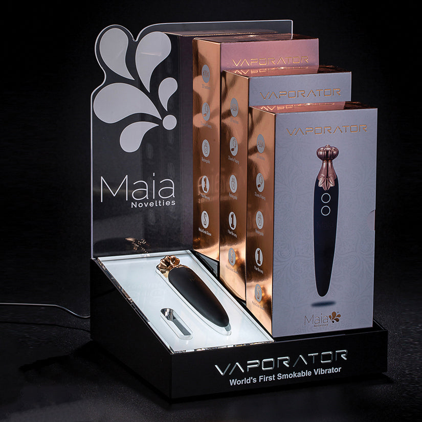 Maia-VAPORATOR-Display-Stand-with-3-Vaporator-+-Tester