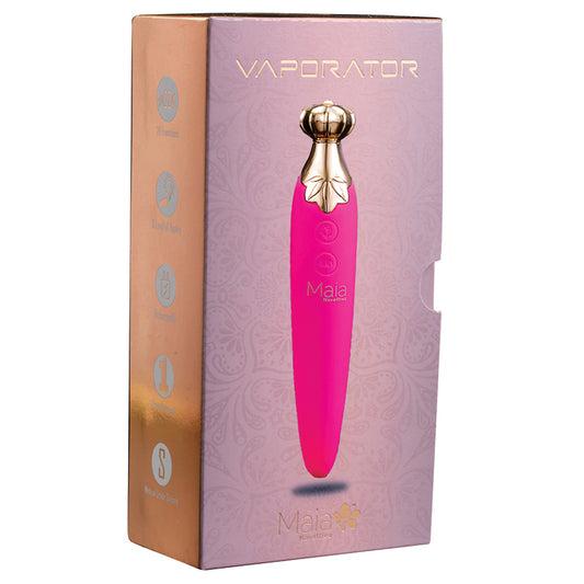 Maia-VAPORATOR-Silicone-Vibrator-Pink