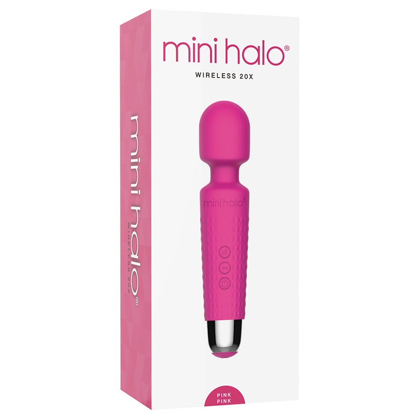 Voodoo Mini Halo Wand Massager - Pink Pink