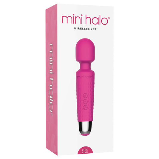 Voodoo Mini Halo Wand Massager - Pink Pink