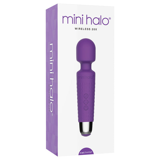 Voodoo Mini Halo Wand Massager - Amethyst