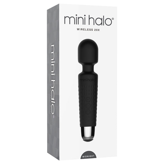 Voodoo Mini Halo Wand Massager - Midnight