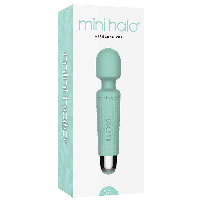 Voodoo Mini Halo Wand Massager - Minty Green