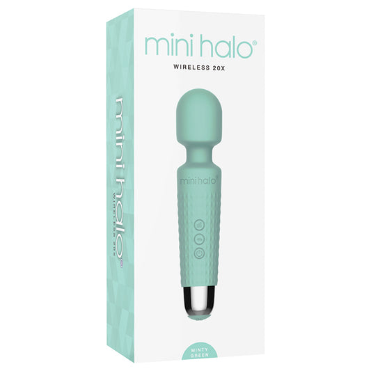Voodoo Mini Halo Wand Massager - Minty Green