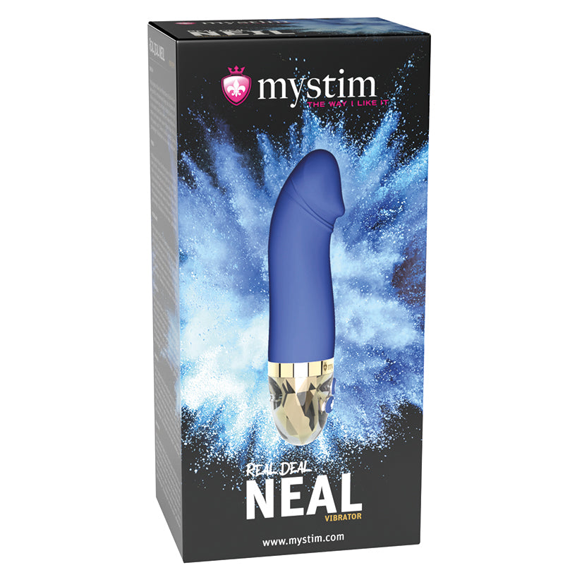 Mystim Real Deal Neal Vibrator - Blue