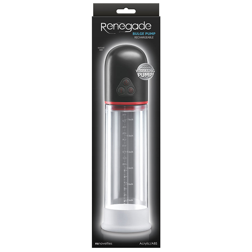 Renegade-Bulge-Vibrating-Suction-Pump-Black