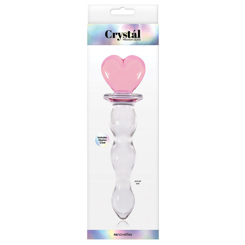 Crystal-Heart-Of-Glass-Dildo-Pink