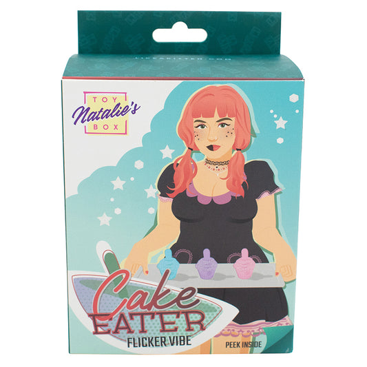 Natalie's Toy Box Cake Eater Clit Flicker Stimulator - Blue