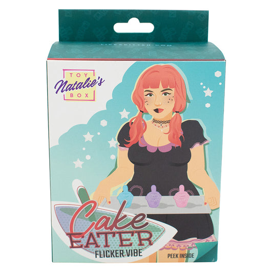 Natalie's Toy Box Cake Eater Clit Flicker Stimulator - Pink