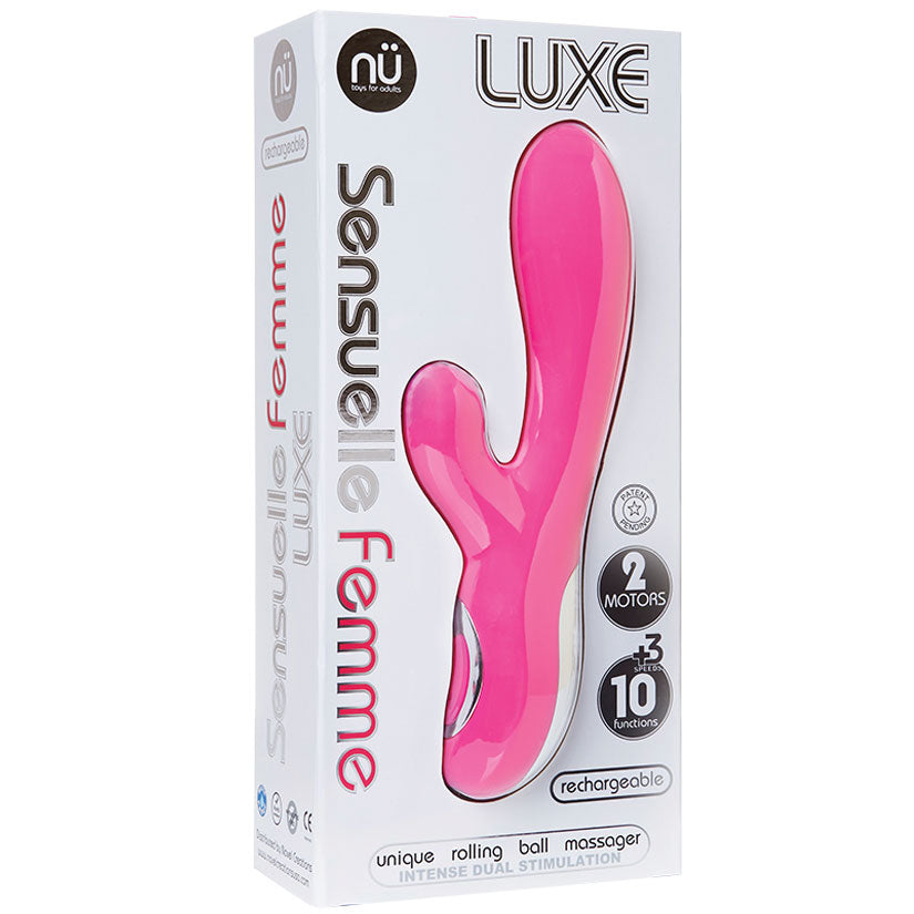 Nu-Sensuelle-Femme-Luxe-Rolling-Ball-Clitoral-Massager-Pink