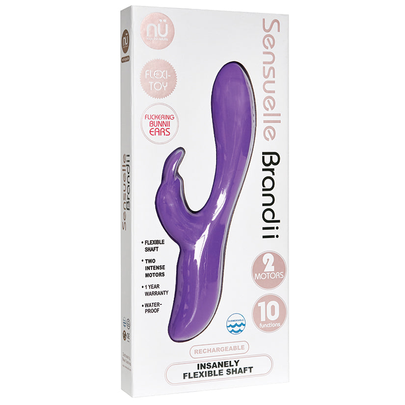 Nu-Sensuelle-Brandii-Dual-Motor-Rabbit-with-Flexible-Body-Purple
