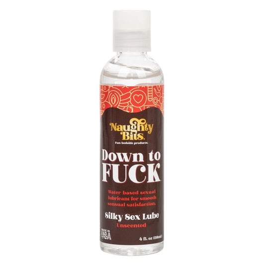 Naughty Bits Down to Fuck Silky Sex Lube - 4oz